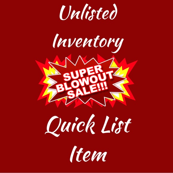 Unk Other - Unlisted inventory